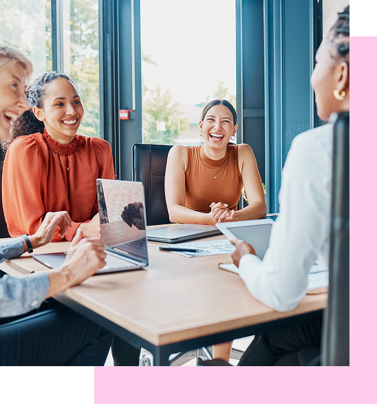 Women collaborating