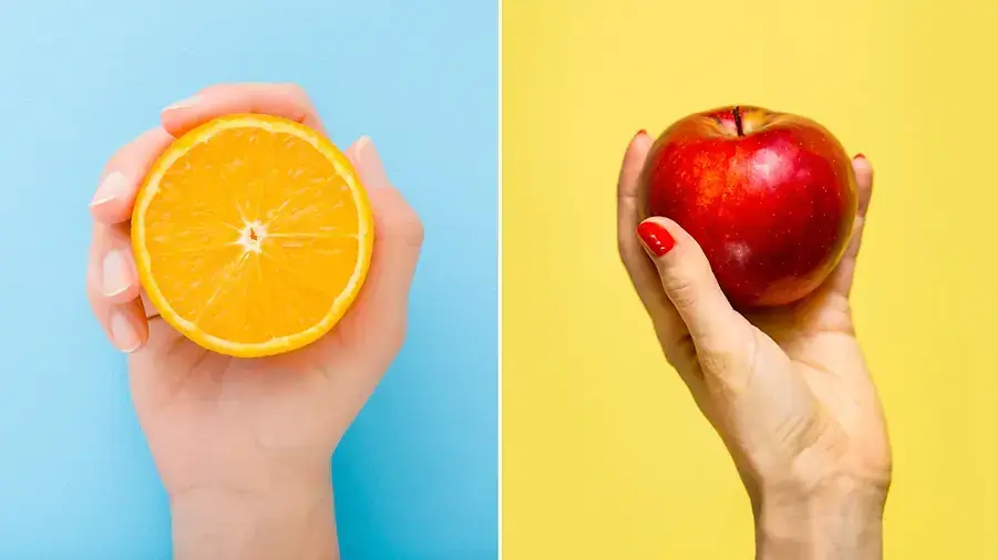   Apples vs. Oranges: The Age-Old Question